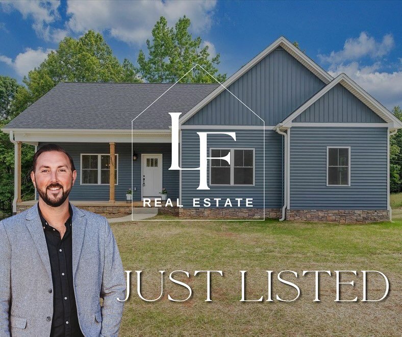 ✨🏡 JUST LISTED 🏡✨

Lynchburg&rsquo;s Finest Realtor Dallas Moss proudly presents this stunning NEW CONSTRUCTION ranch home!

📍 Location: 3105 Sunnymeade Rd, Rustburg
💲 List Price: $379,900
🛏 Beds: 3
🛁 Baths: 2
📐 Square Feet: 1,525
🌳 Lot Size: