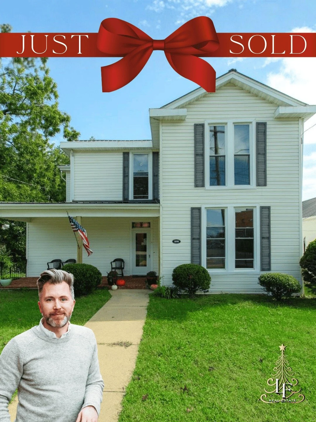 ✨ SOLD! ✨
Congratulations to our happy sellers at 1890 Church Street, Appomattox, VA!
SOLD at full price! 🎉🏡 Listing agent Gary McCullough expertly listed and marketed this beautiful 1920s home; showcasing its character, modern updates, and unbeata