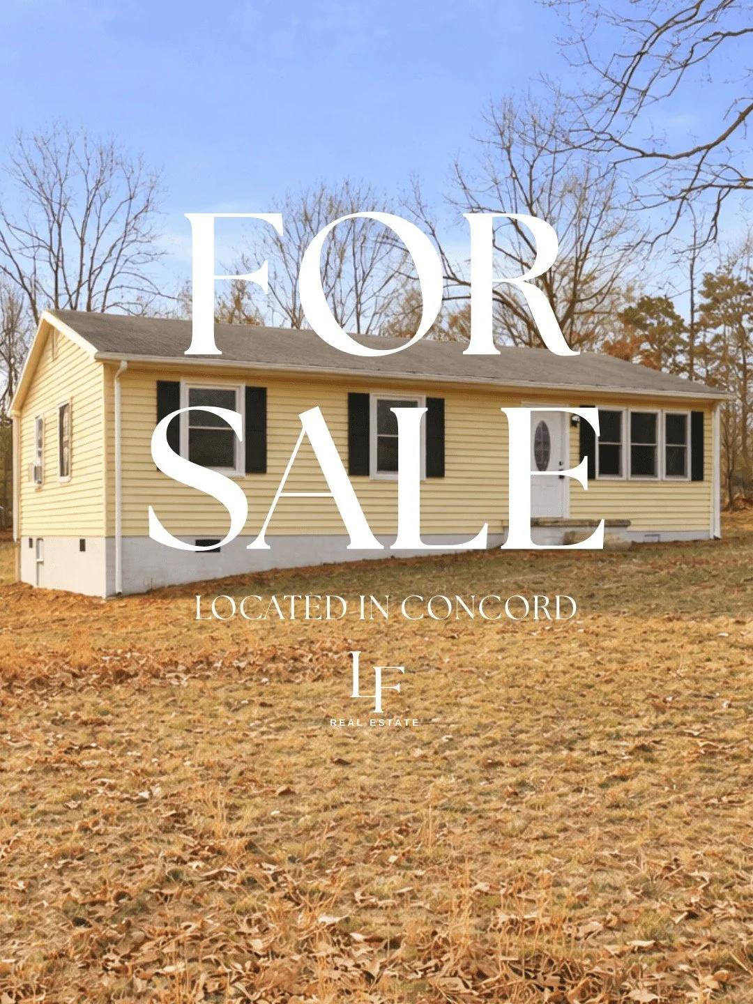 🏡 New Listing in Concord | $210,000 🏡

📍 109 Riviera Dr.
Looking for a move-in ready home with modern updates and main-level living? This newly remodeled 3-bedroom home sits on nearly &frac12; acre in a quiet, walkable neighborhood and is ready fo