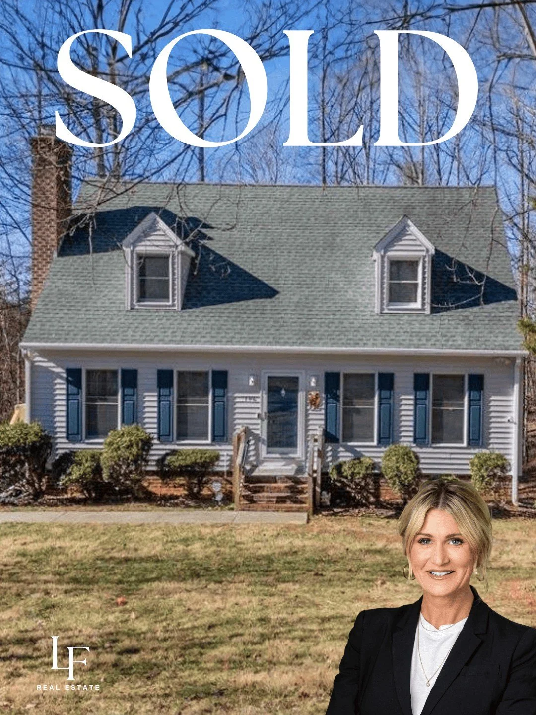 🏡 Listing SOLD! 🎉

📍 106 Townson Ct, Lynchburg, VA 24502
💲 Sale Price: $375,000
🛏 3 Bedrooms | 🛁 2 Baths | 📐 1,842 Sq Ft
🌿 0.62 Acres | 🏠 Built in 1990

Another great result by Realtor Kelly Mann! This charming Cape Cod was strategically pos