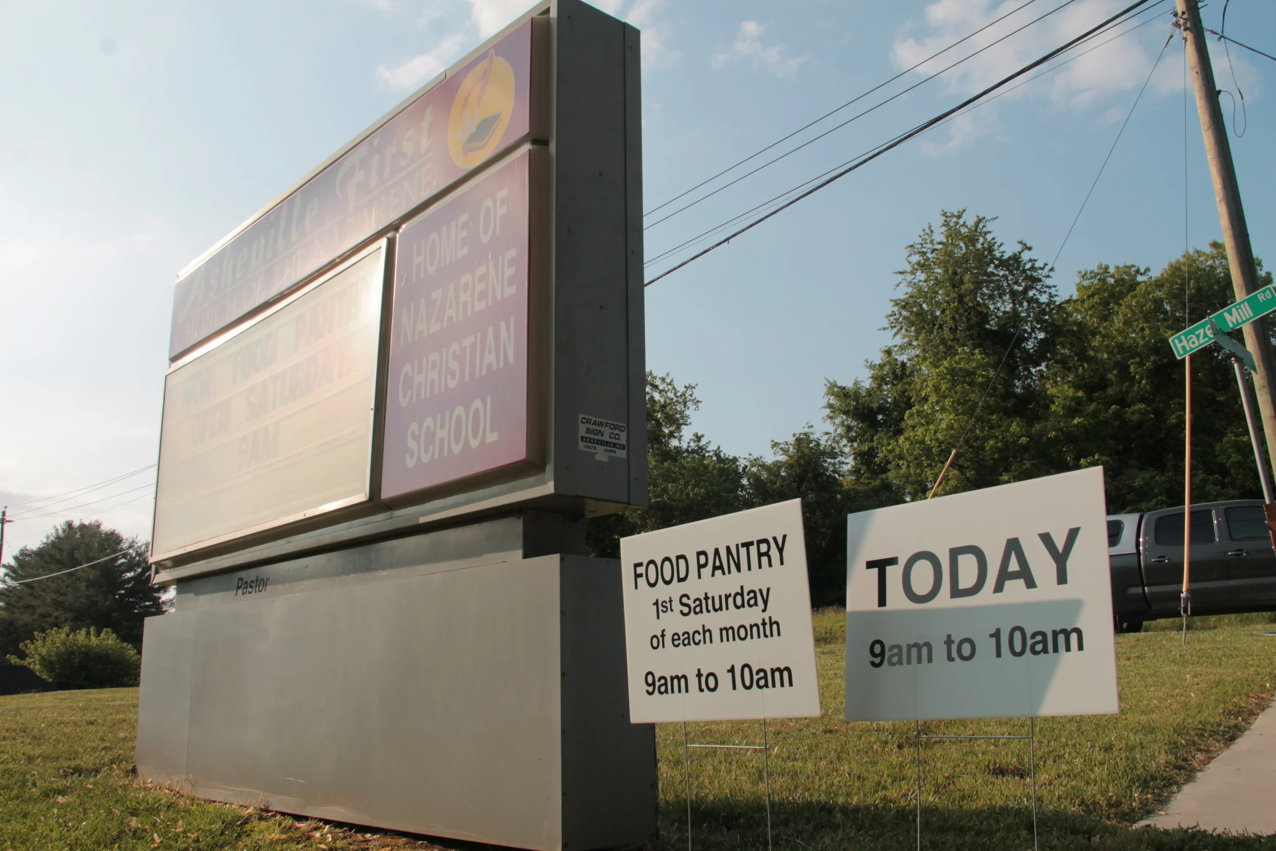 Food Pantry Asheville First Church Of The Nazarene