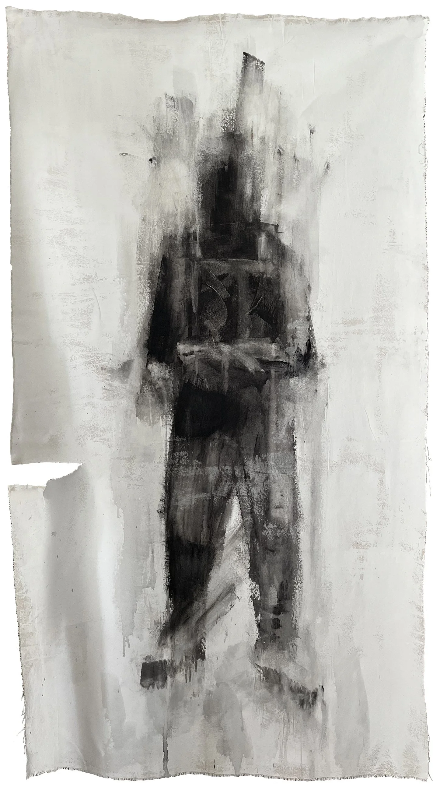 The Good Book Acrylic and gesso on canvas 91.5cm x 188cm 2025
