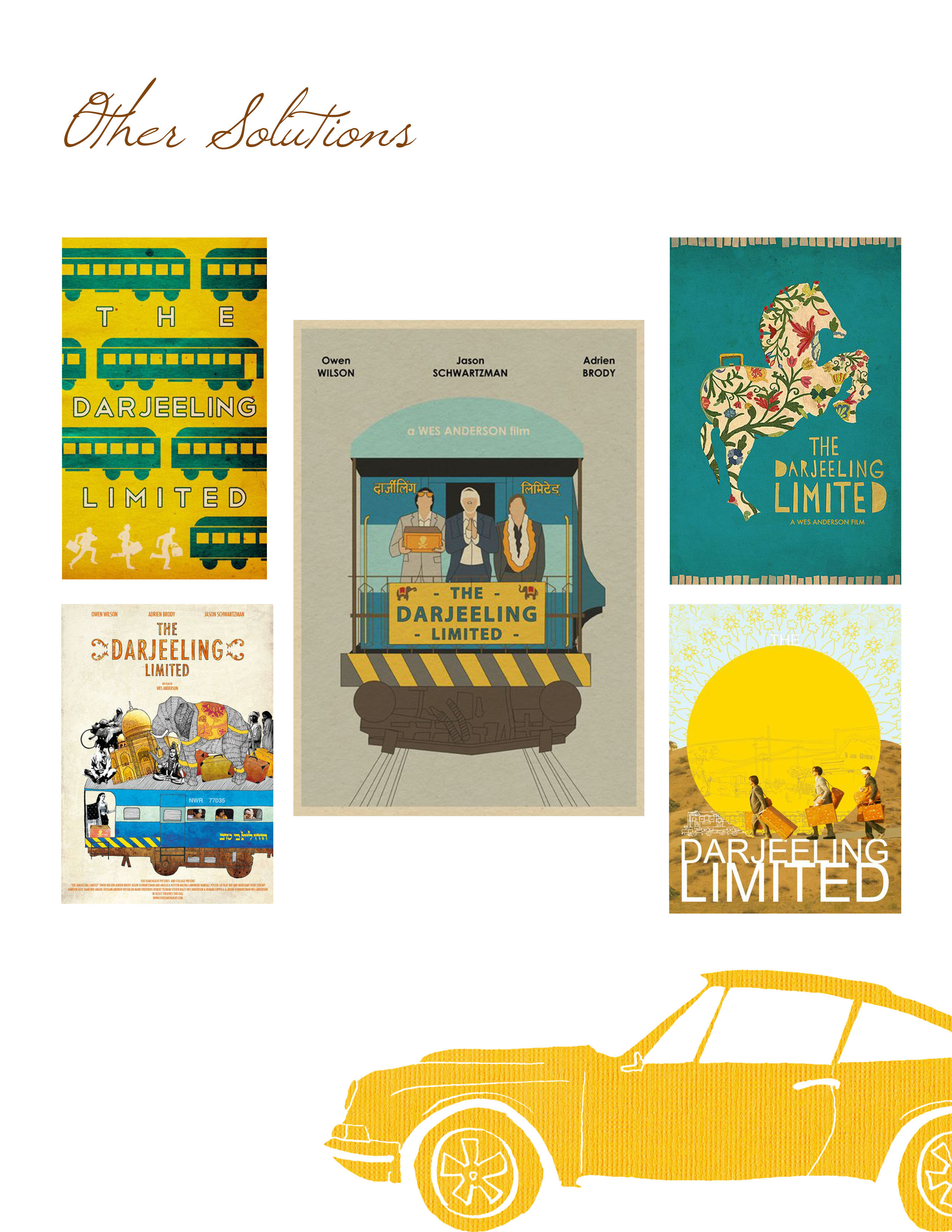 Darjeeling Limited Movie Poster