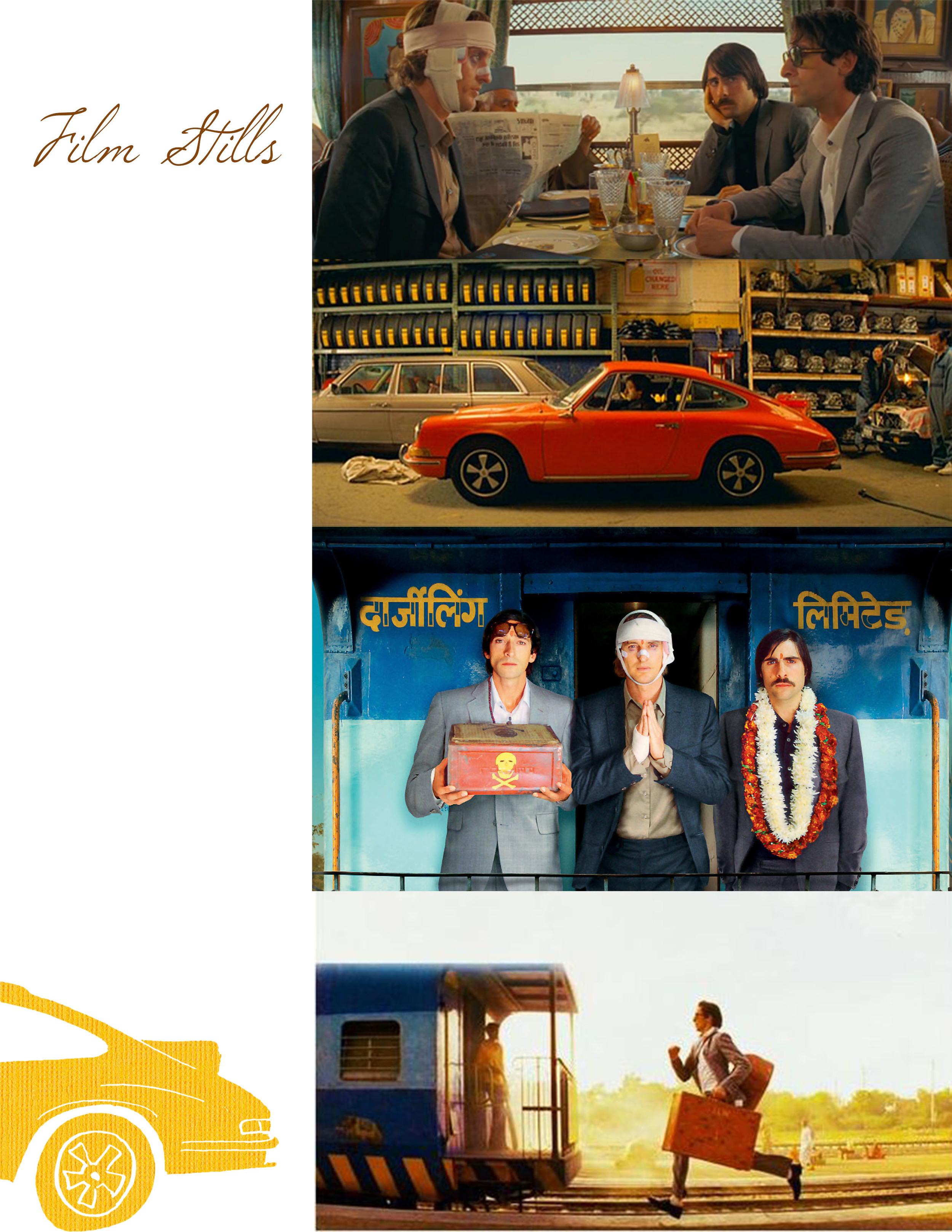 Darjeeling Limited Poster — KAITLIN ROSE SLATTERY