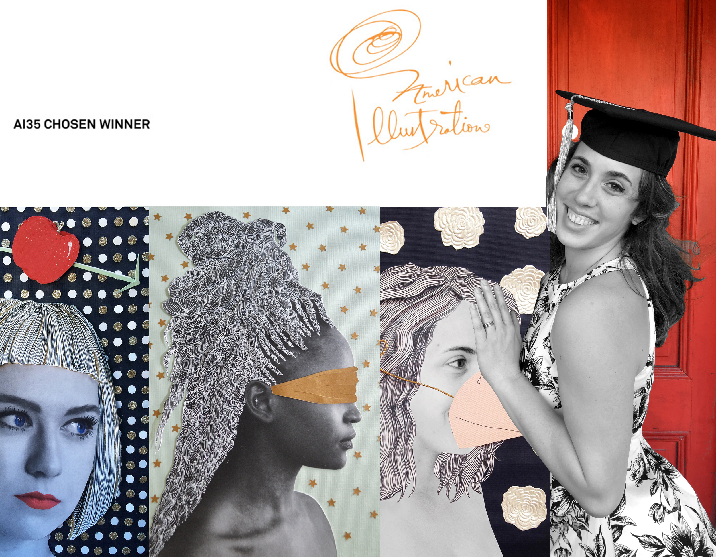 I can't believe my time as a student has come to an end... it's weird to finally shed that label and be entering a new season. Three of my pieces made it into the American Illustration 35 Archive! I love this new direction of my style and I am honored others are responding to it as well.