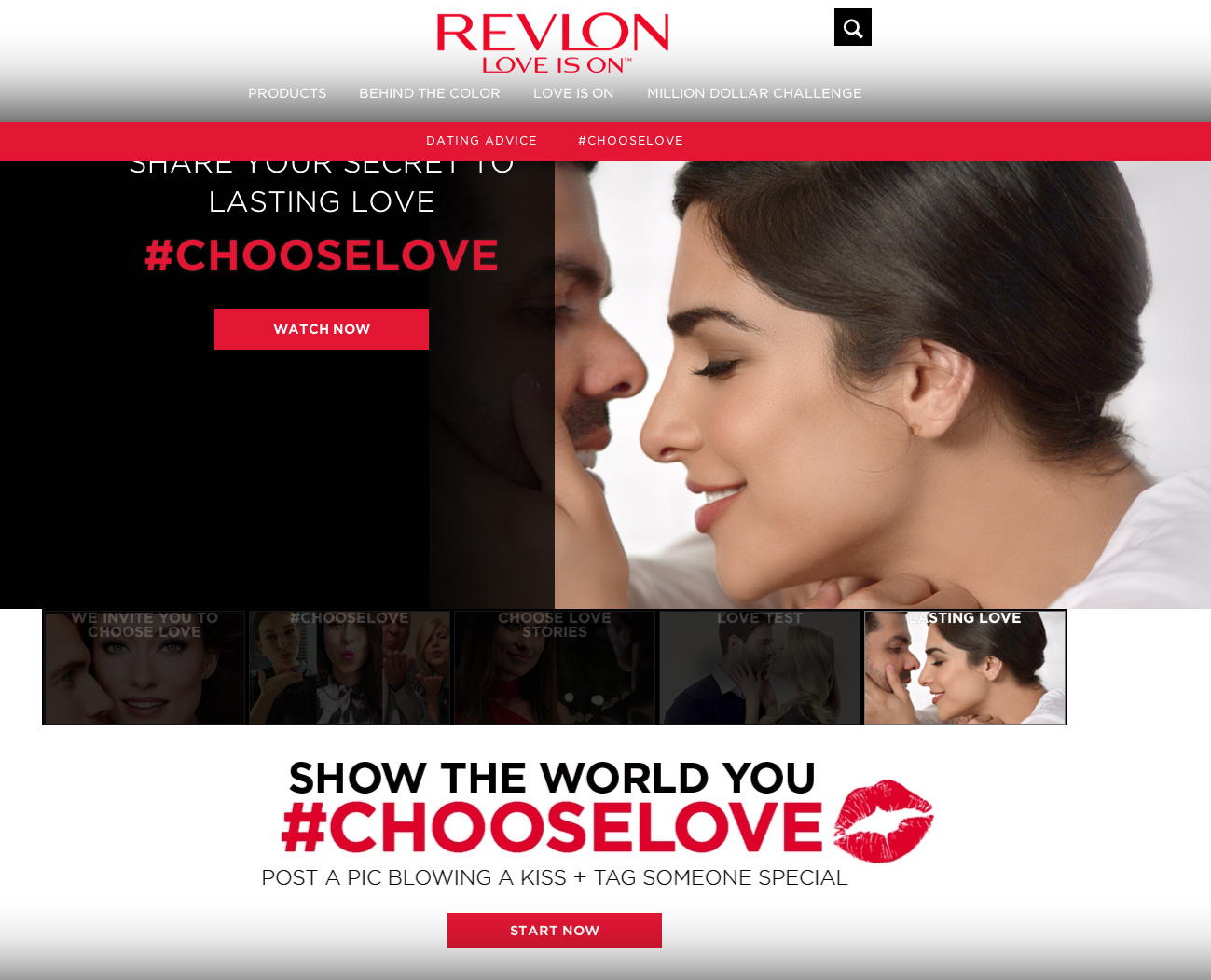 Revlon "Love Is On"