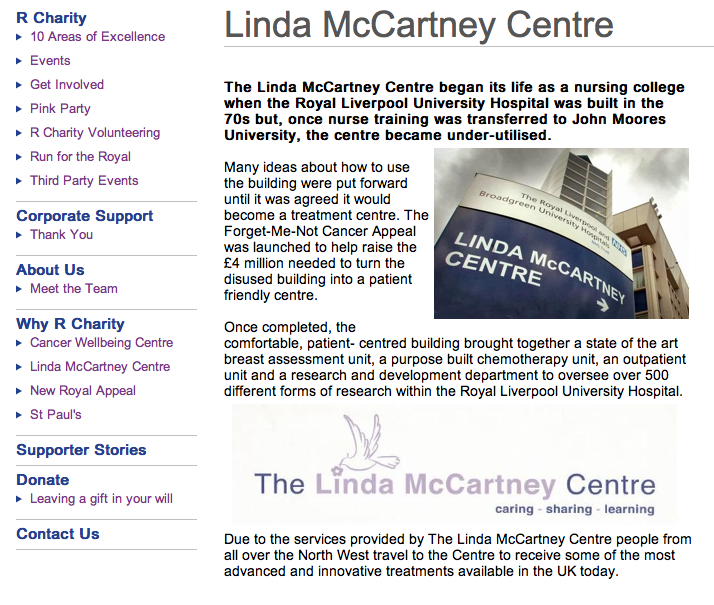 The Linda McCartney Centre