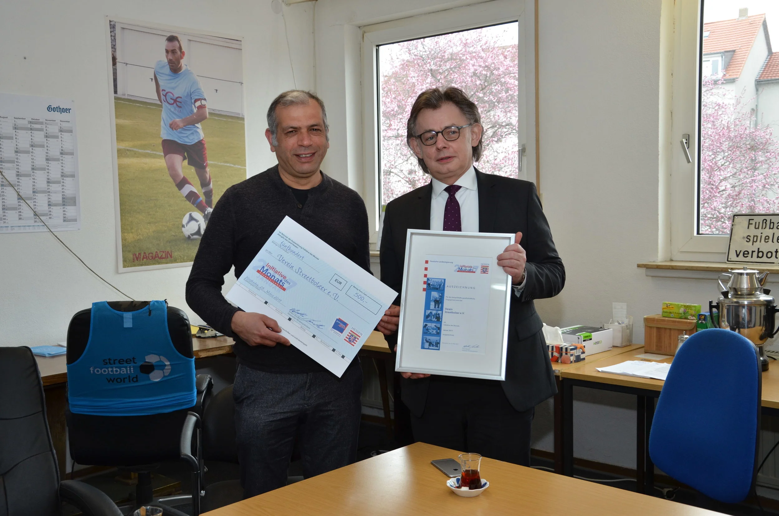 Auszeichnung als "Initiative des Monats"