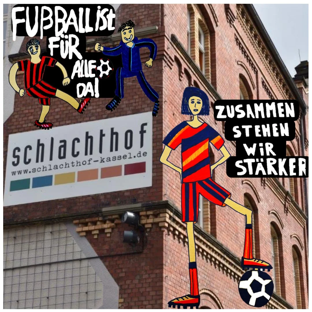 Wir Streetbolzer solidarisieren und mit dem Kulturzentrum Schlachthof