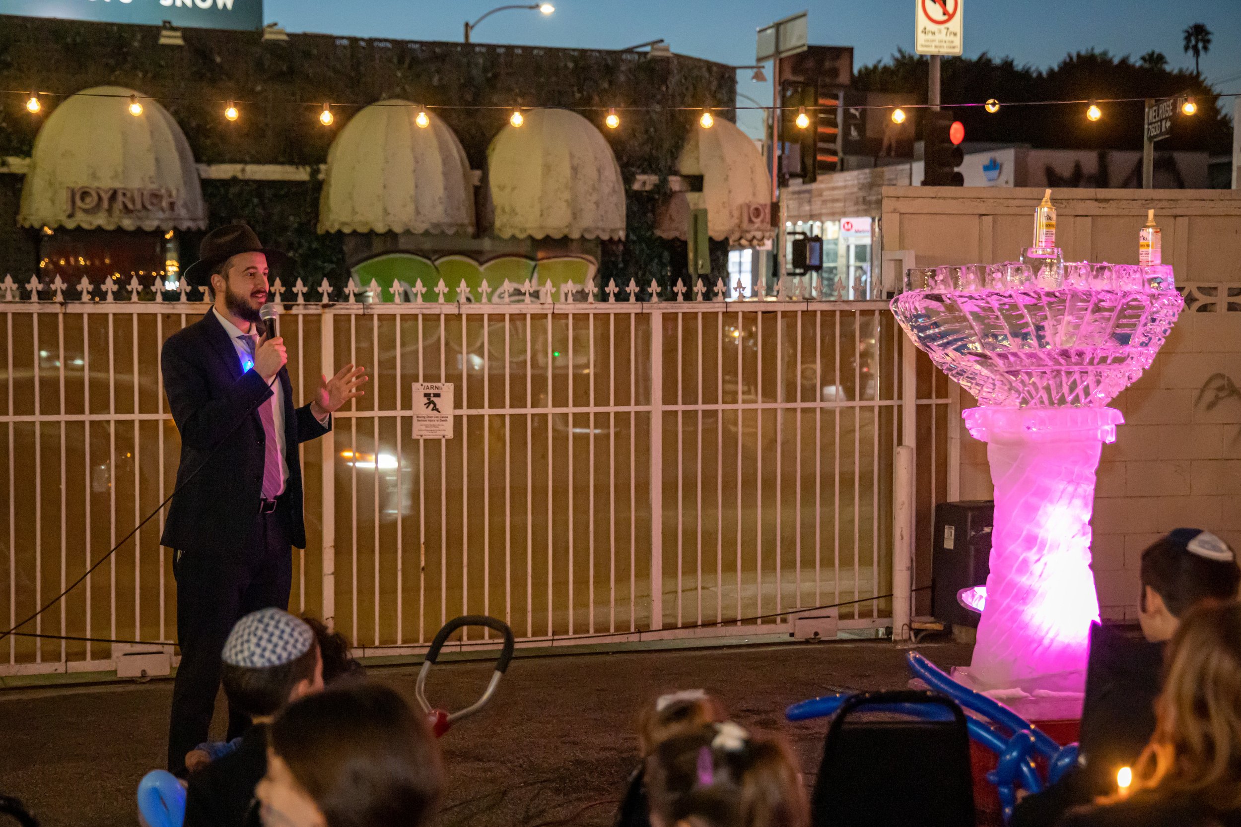 Chanukah Lighting Candles At Melrose LA 2022-69.jpg