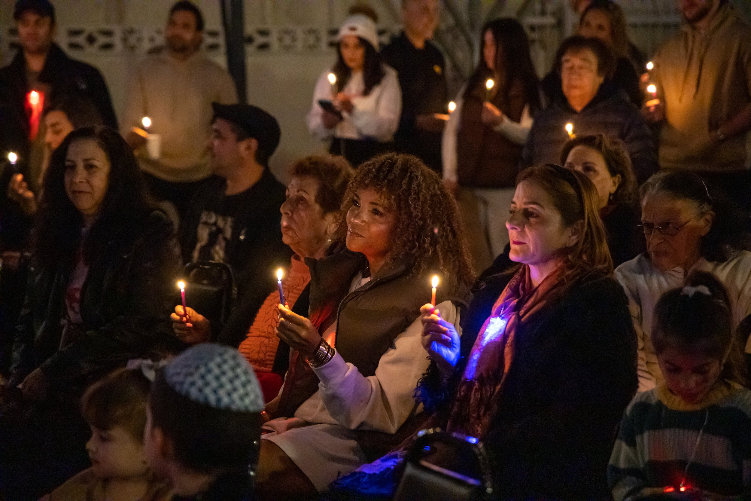 Chanukah Lighting Candles At Melrose LA 2022-77.jpg