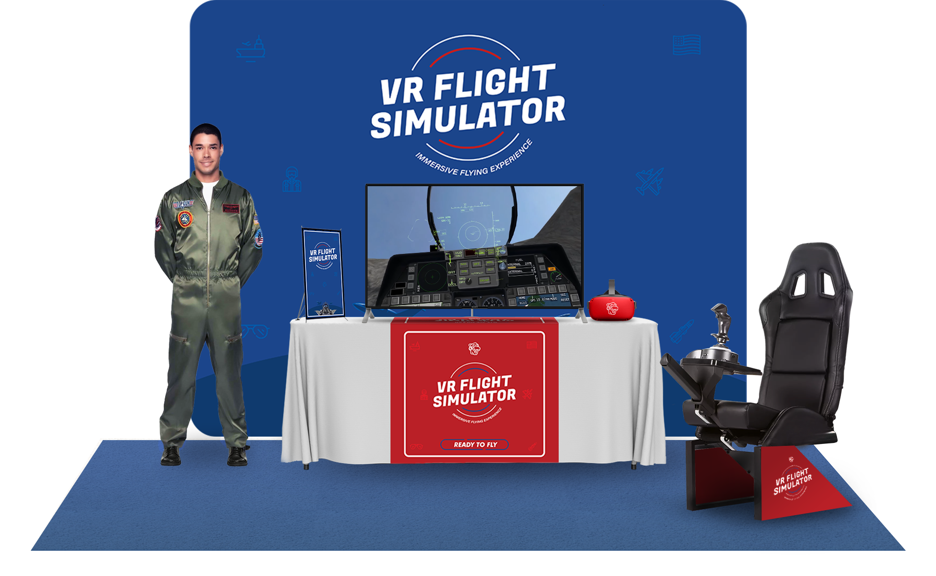 Flight Simulator Rntal VR Flight Simulator Rental | VR Event Rental