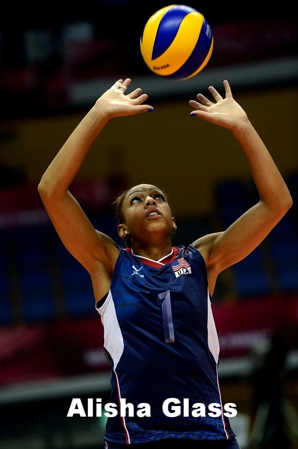 U.S. Olympic setter Alisha Glass