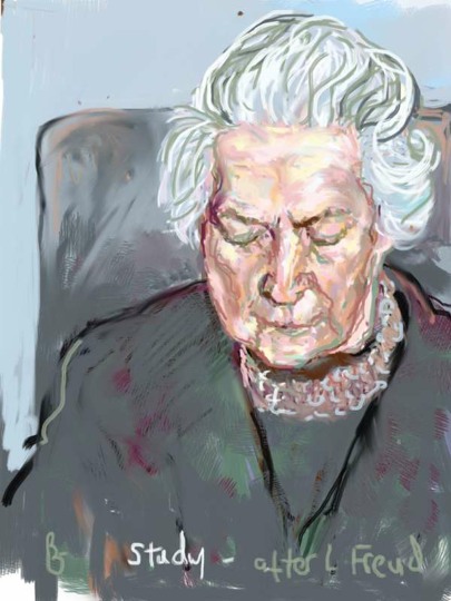 Study after Lucian Freud