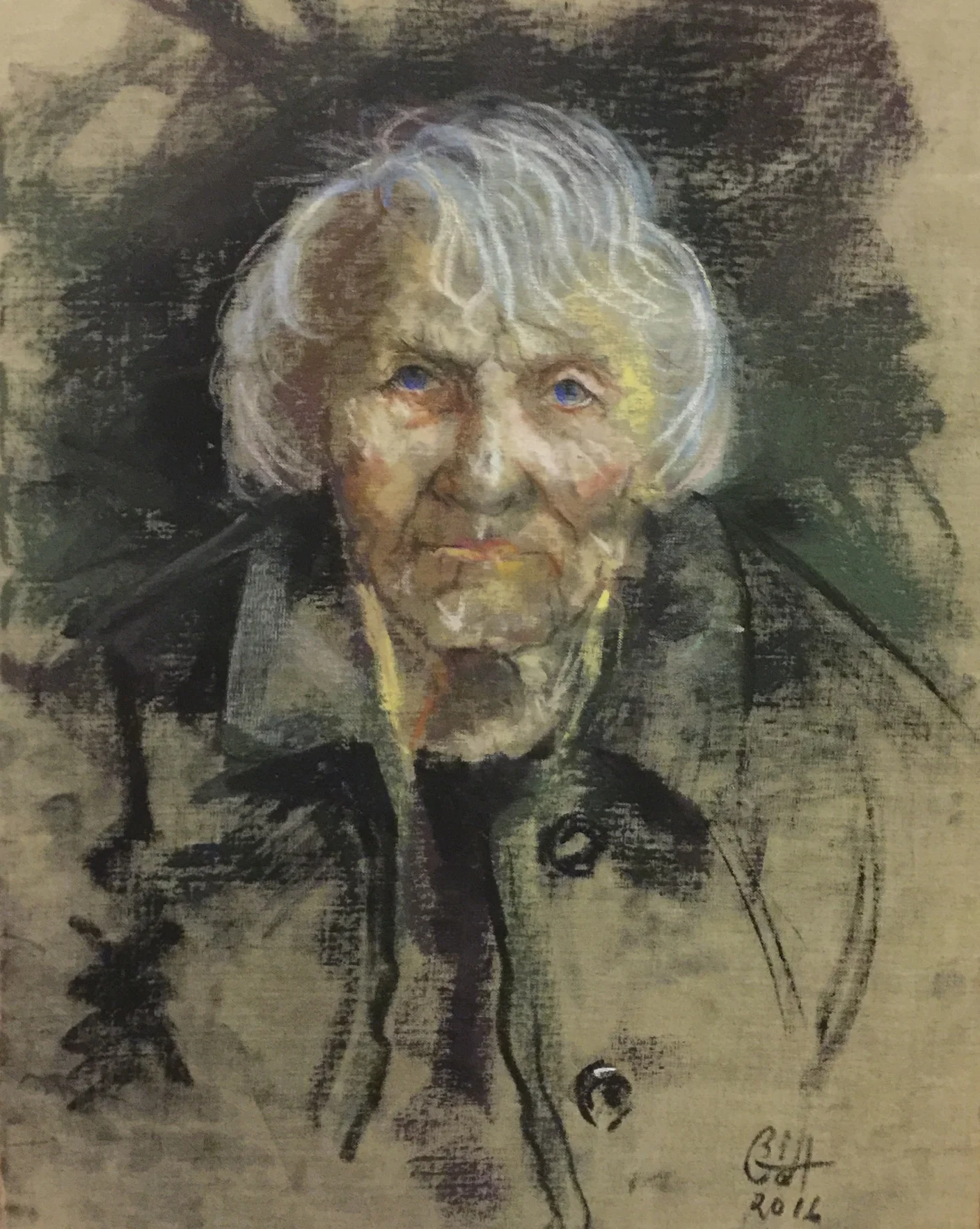 Molly Thompson President Dondonald art club