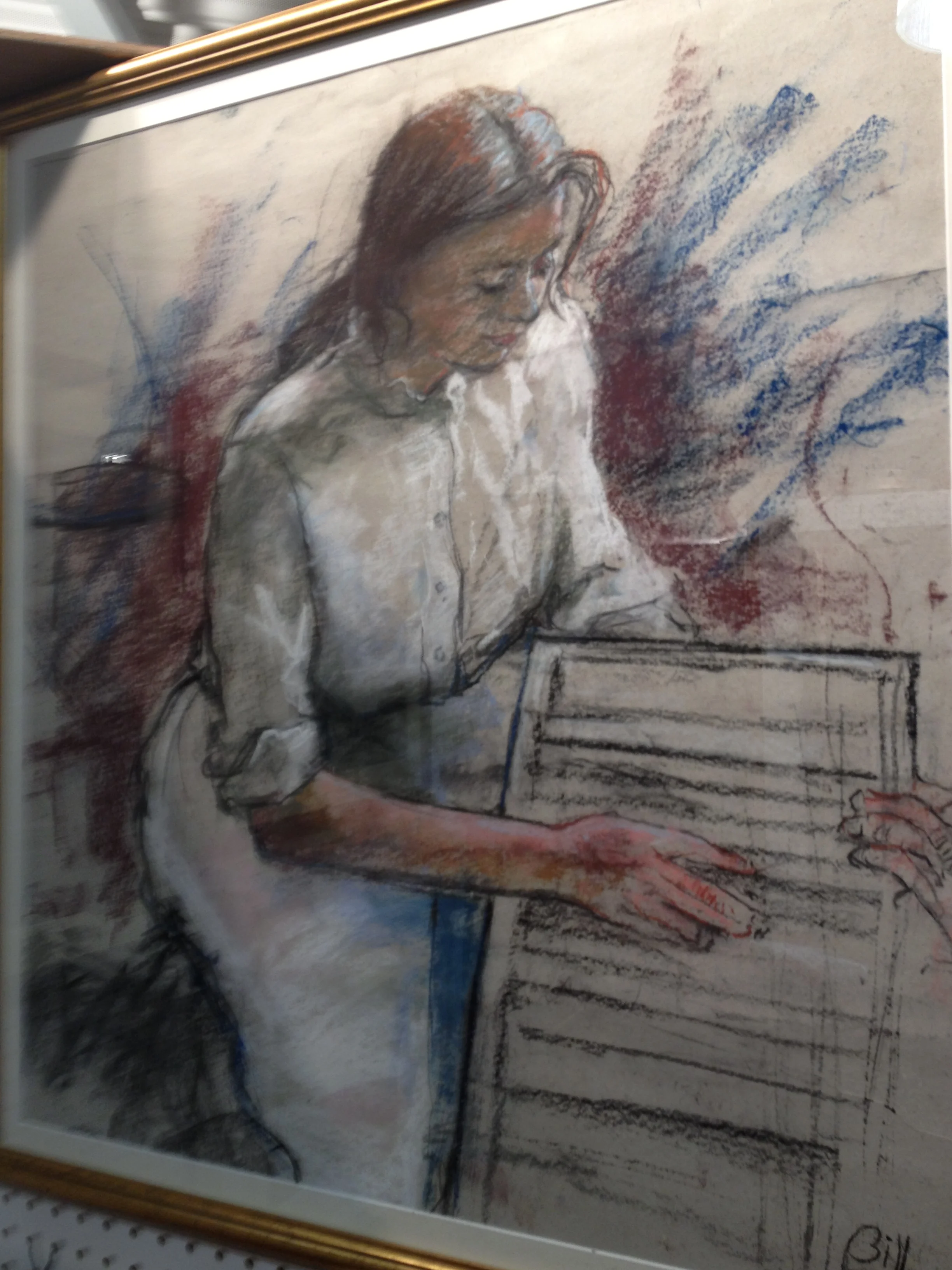 woman cleaning