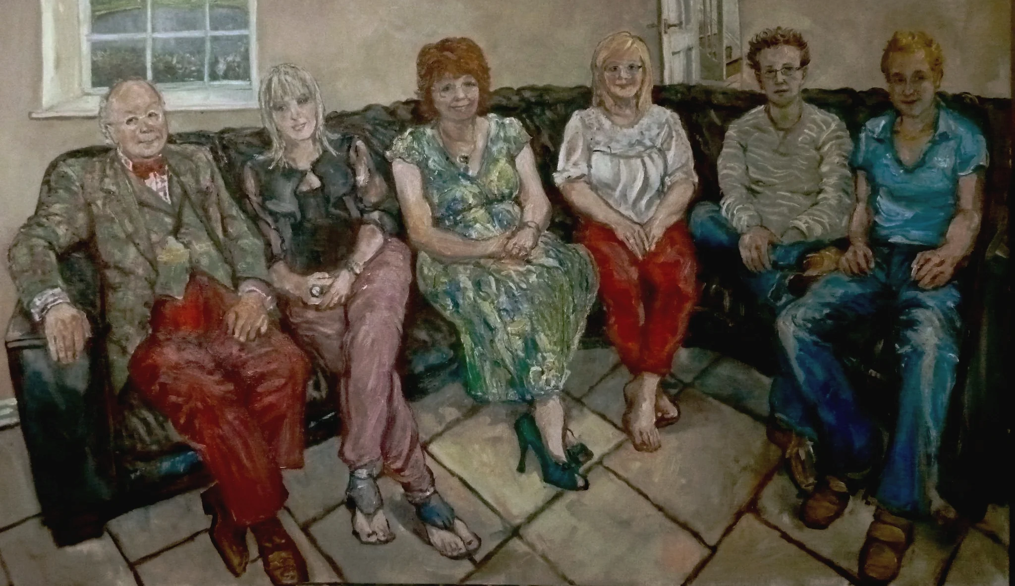 Professor David Moore and family