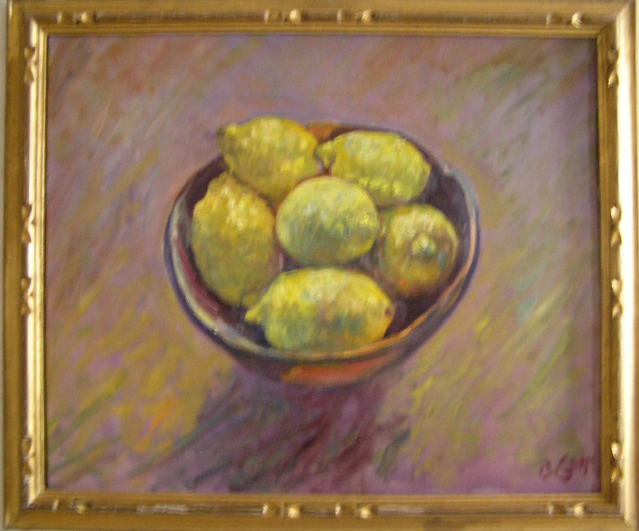 lemons oil on canvas