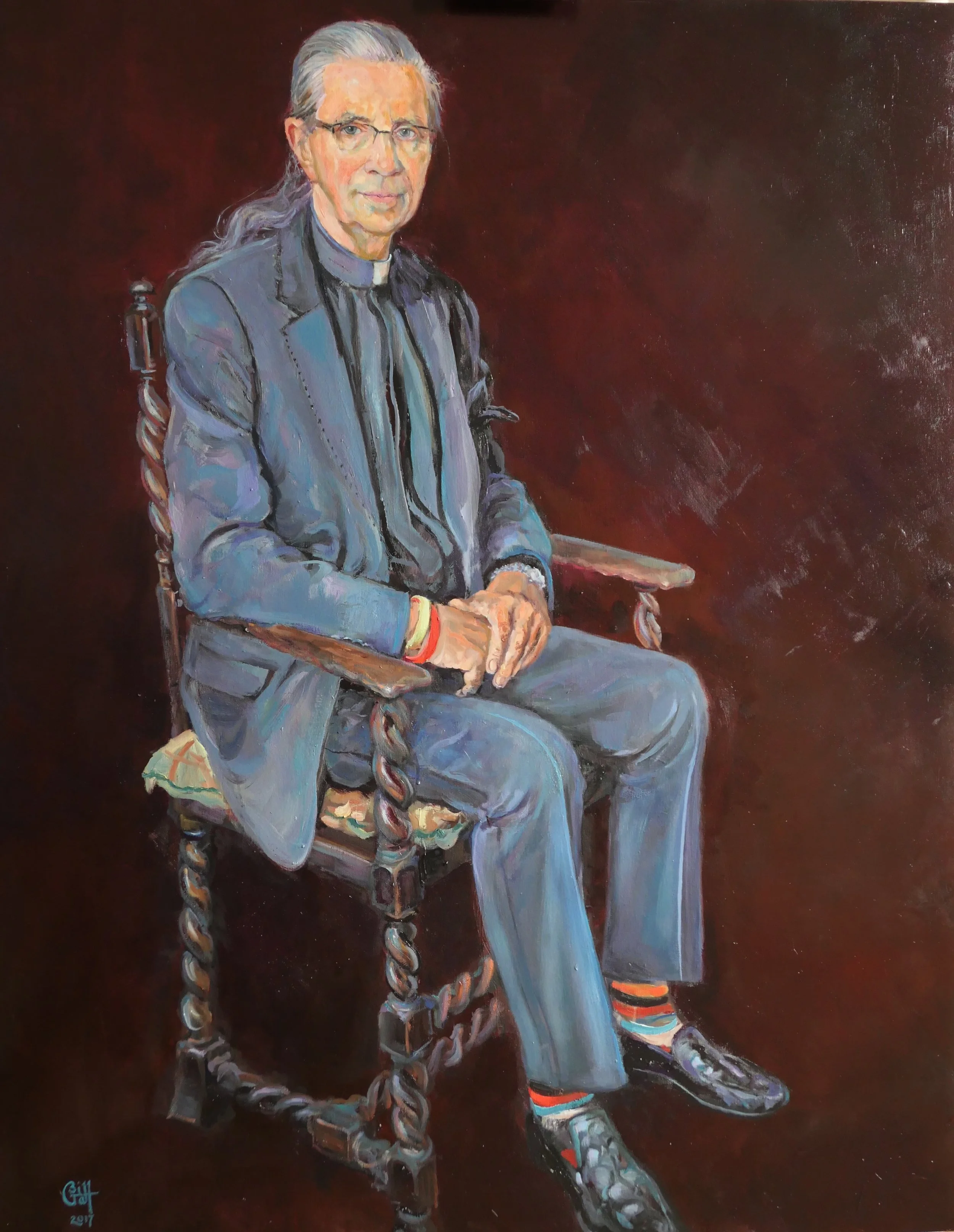 Ian Frazer  oil on linen