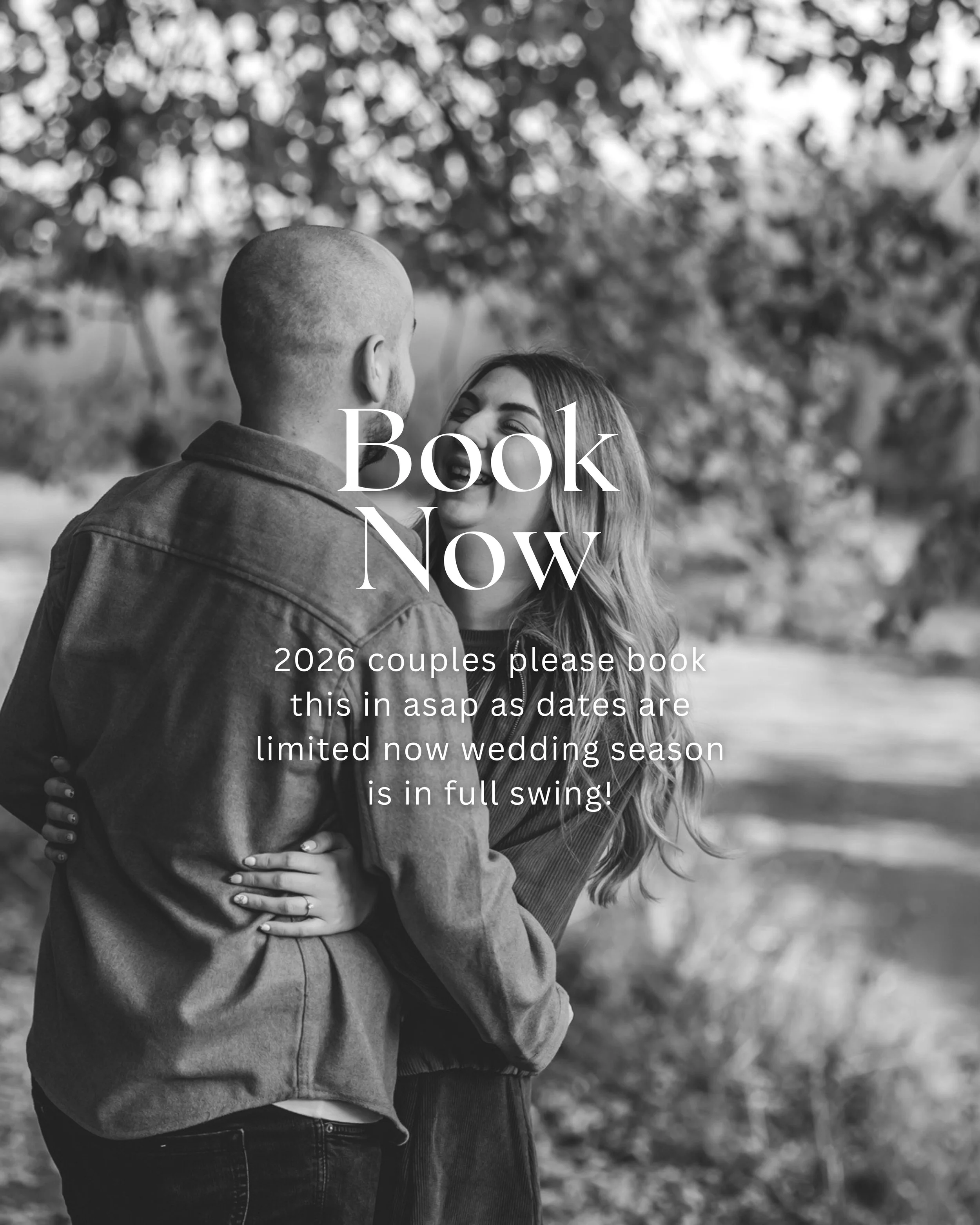 Pre wedding photography Scotland couple laughing natural candid moment Aberdeenshire engagement session black and white