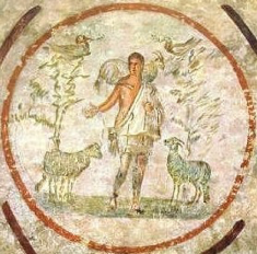 Christ the Good Shepherd Catacomb of Priscilla 2nd half of the 3rd Century