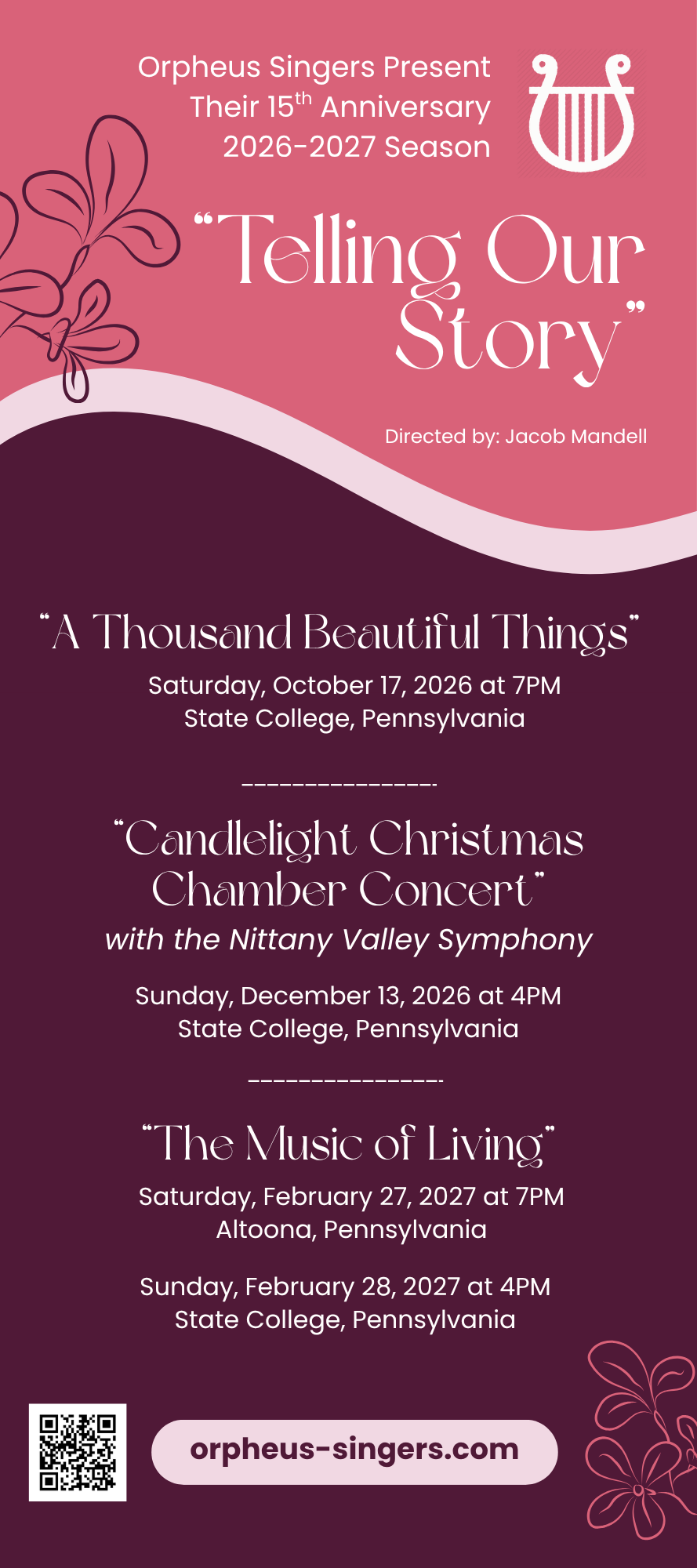 List of 3 upcoming concerts