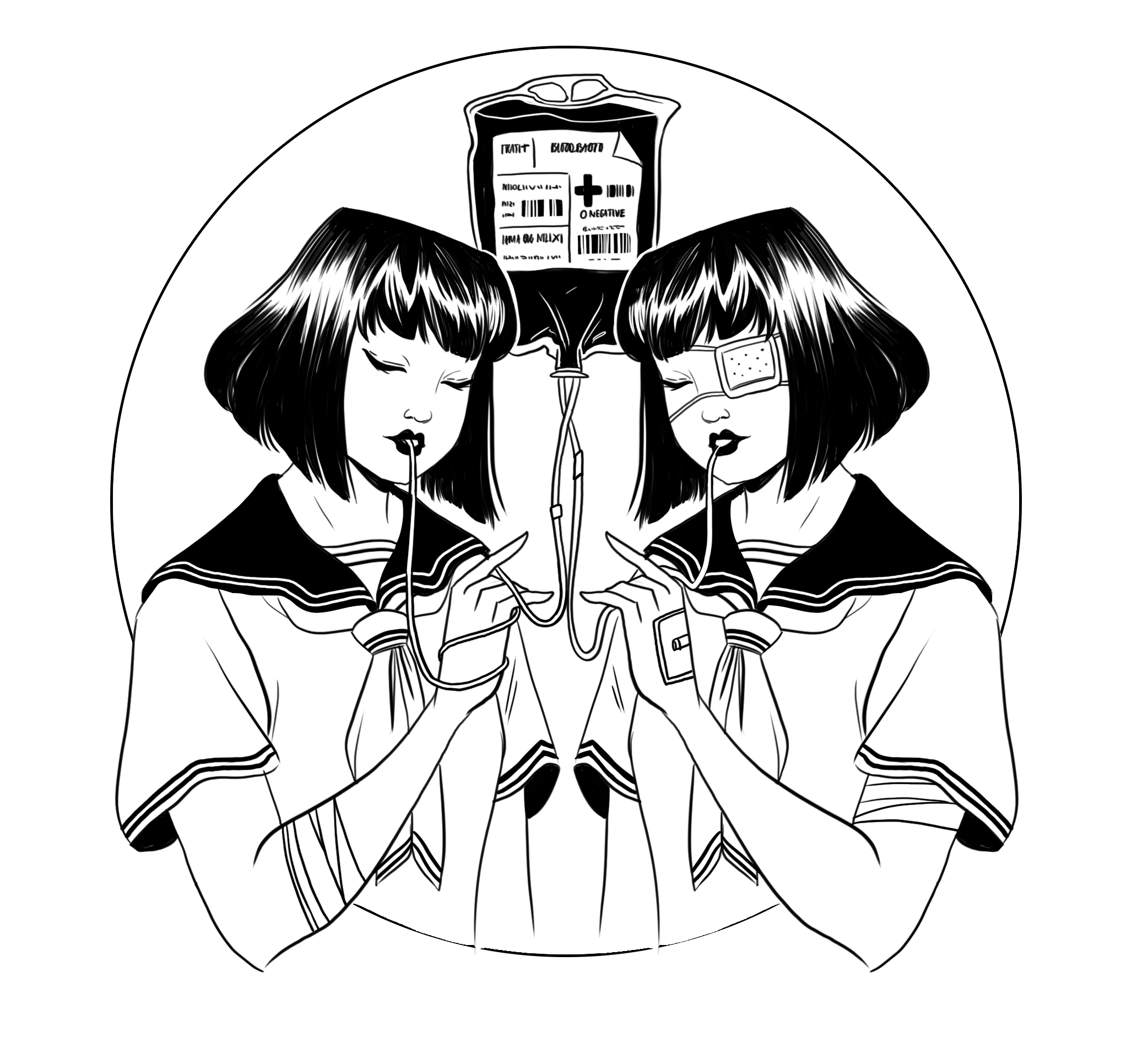 "Dinner for Two" by M. Laverick (Momalish)