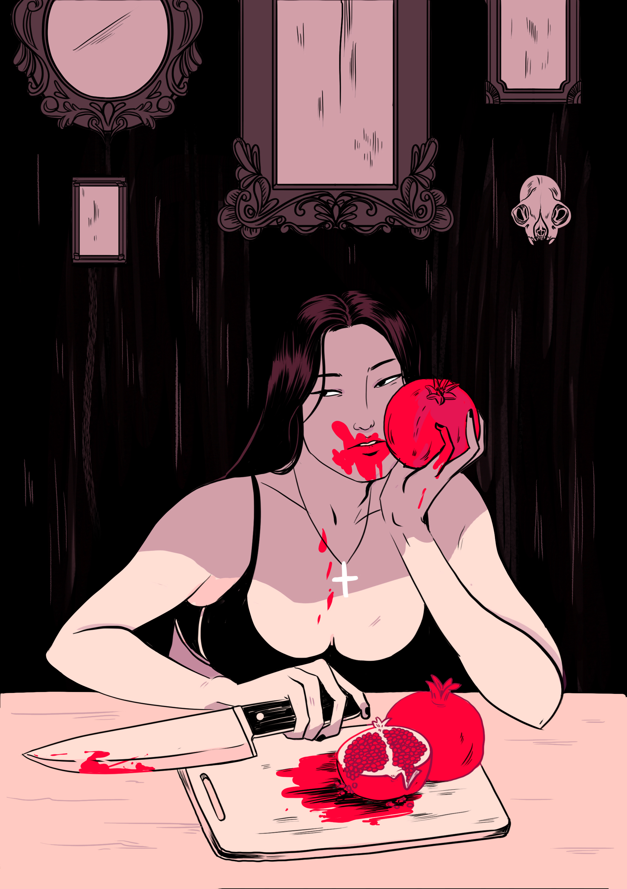 "Pomegranate" by M. Laverick (Momalish)
