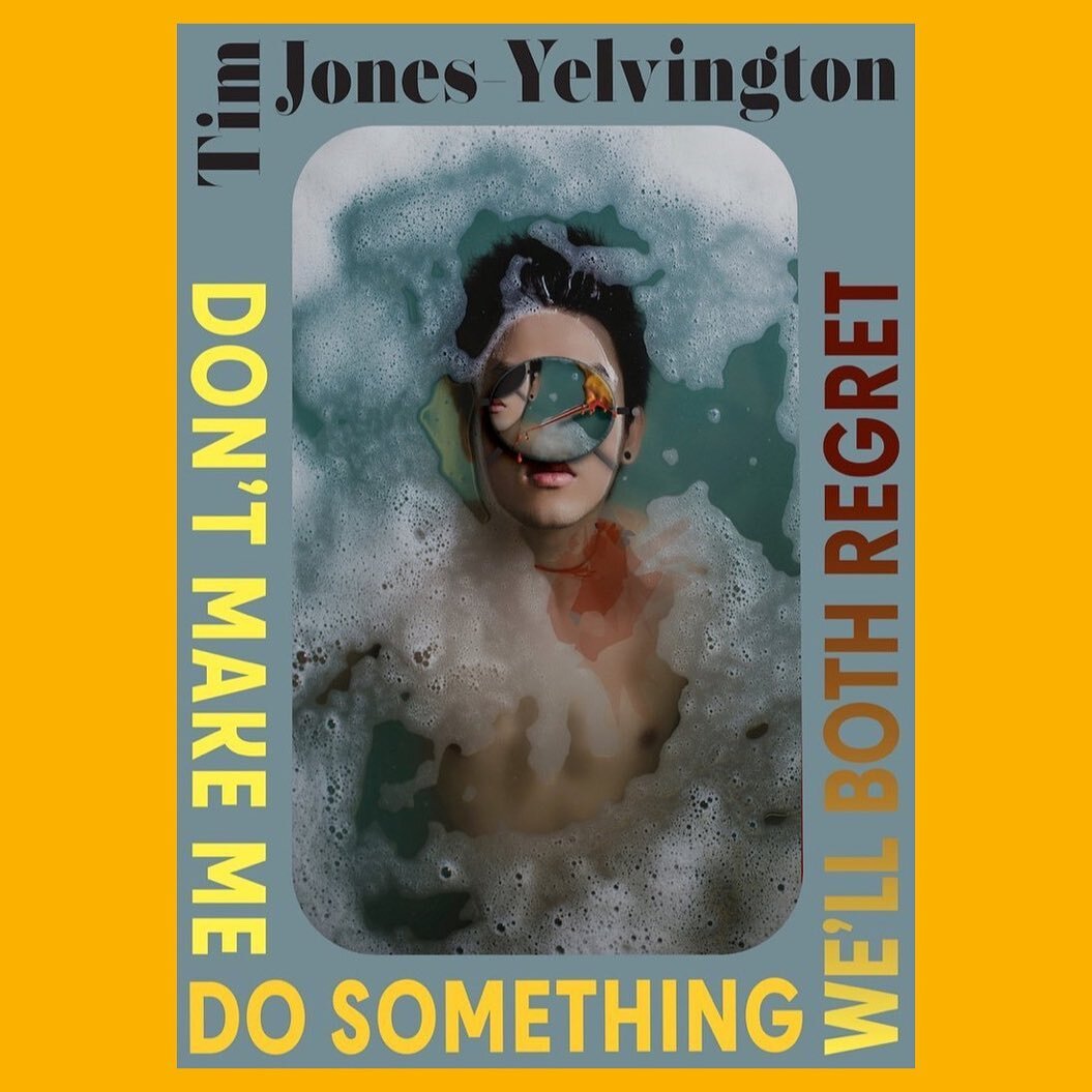 Megan Milks (@sklimnagem) interviews Tim Jones-Yelvington (@tintimjy) about queer evil, vanity, fanfiction, cunt-ups, and their story collection, Don&rsquo;t Make Me Do Something We&rsquo;ll Both Regret.

link in bio!