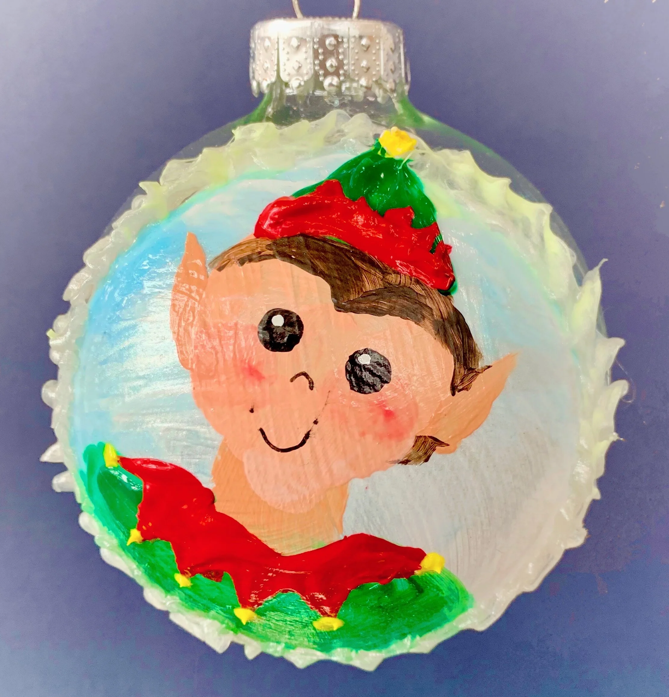Cassy Tully elf ornament 2020