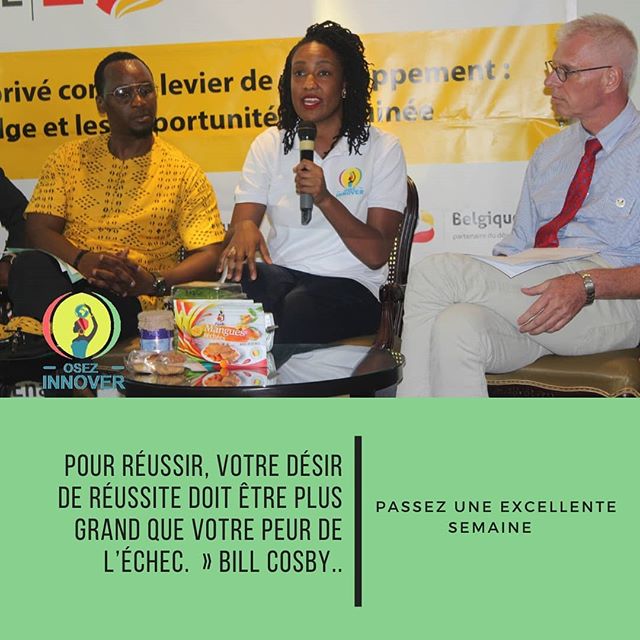 #MondayMotivation
- La seule chose qui se dresse entre vous et votre r&ecirc;ve, c&rsquo;est la volont&eacute; d&rsquo;essayer et la conviction qu&rsquo;il est r&eacute;ellement possible.
#DaretoInnovate #OsezInnover #Guinee #EntreprendreEnMilieuRura