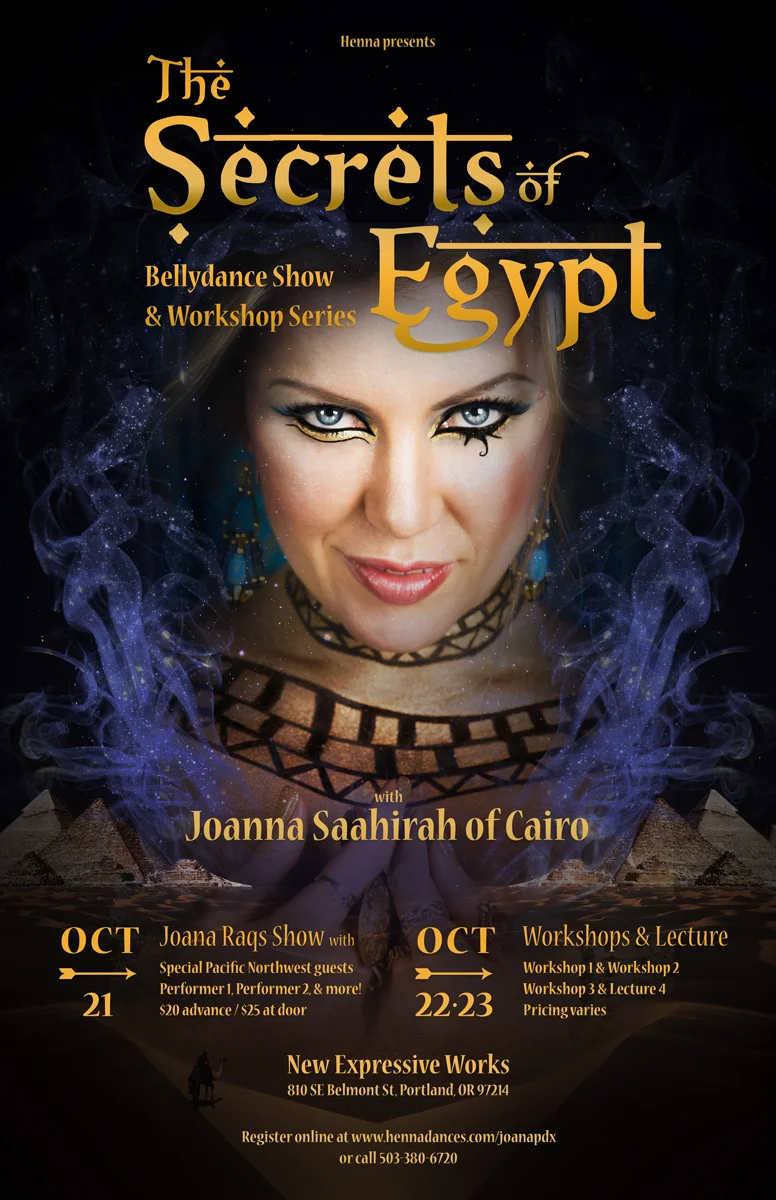 Dance Workshops and Show Poster
