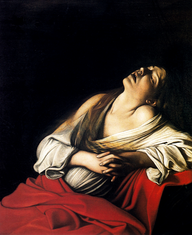 Mary Magdalene in Ecstasy by Caravaggio, 1606