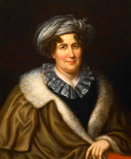Portrait of Margaret Bayard Smith by Charles Bird King, c. 1829. From Wikimedia Commons and the Smithsonian Institute .