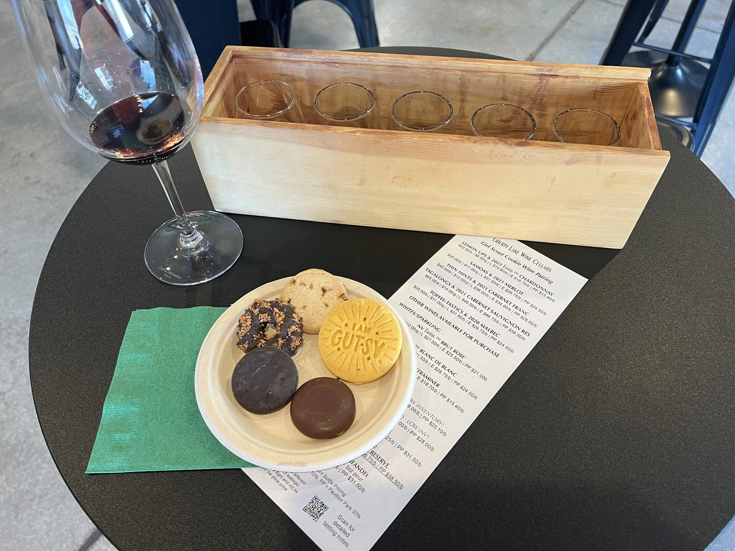 Girl Scout Cookie &amp; Wine Pairing