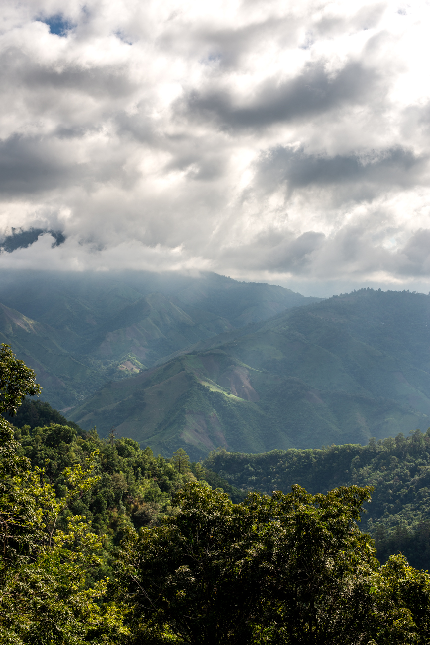 Cusuco National Park, a mountainous cloud rain forest where many campesinos live as coffee growers.