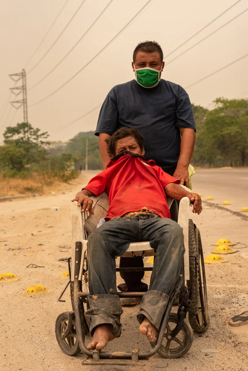  The Coronavirus crisis and lockdown in Honduras has been especially harsh on the vulnerable--over 60% of people live in poverty. Without a job and little to no help from the government thousands of people have taken to the streets hoping for goodwil