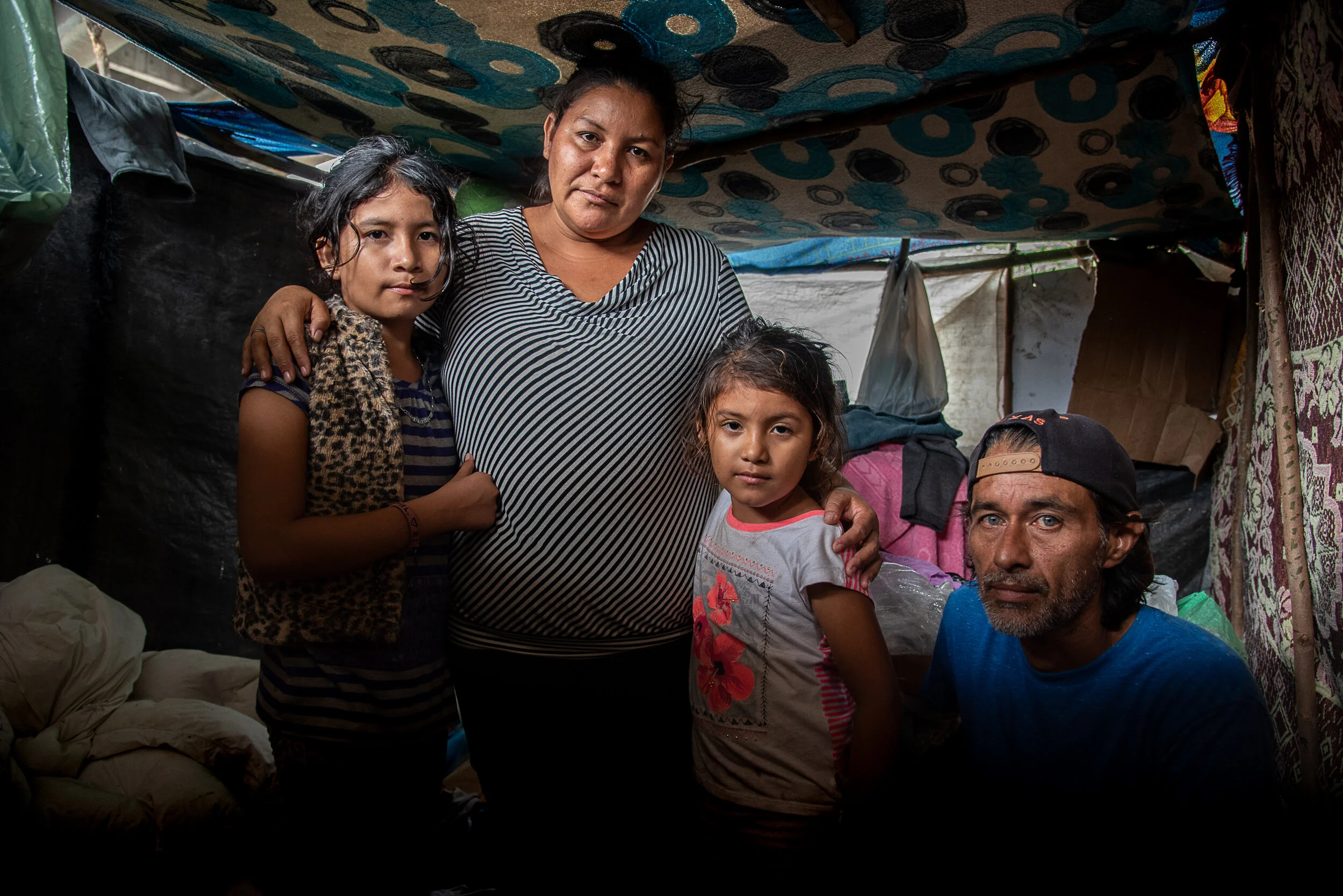  Elida Ramirez, 28; Jose Cruz Regalado Madrid, 51; Rosa Ramirez, 69; Stephanie Benitez, 8; Jessica Benitez, 12   The Rameriz family’s home was destroyed in Colonia Morales, Chamelecon after Hurricane Eta, and then Iota flooded the region. “The water 