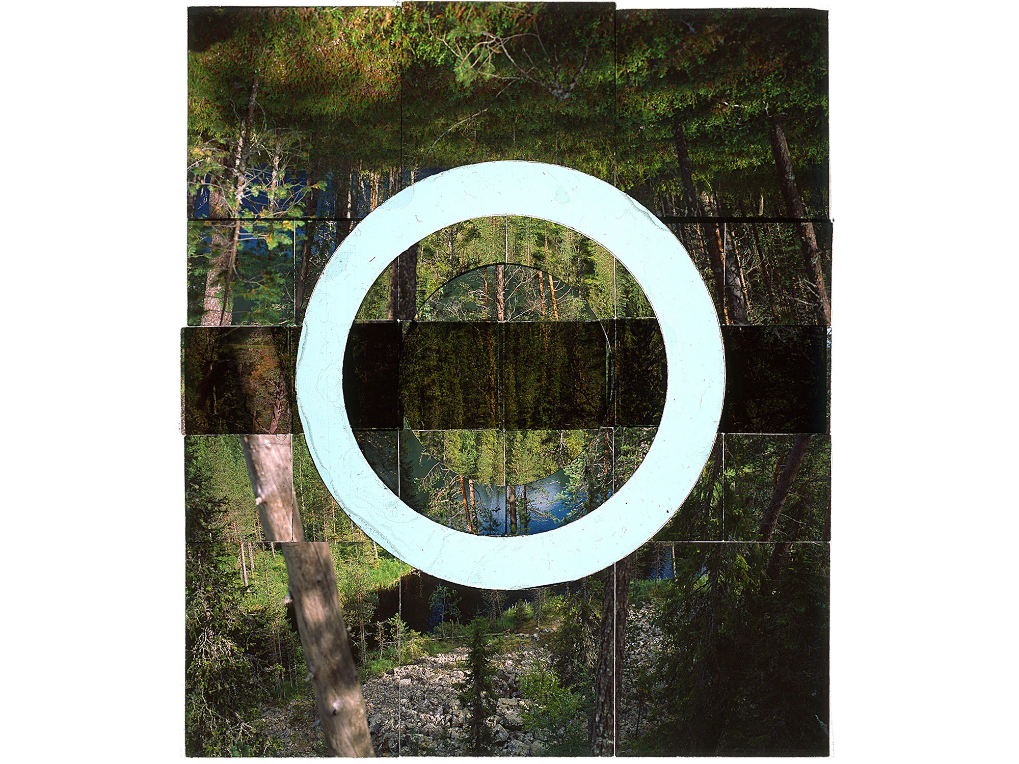 ALA-ÖLKKY • 56"x48" (142cm x 122cm) • C-print from color transparency film composition