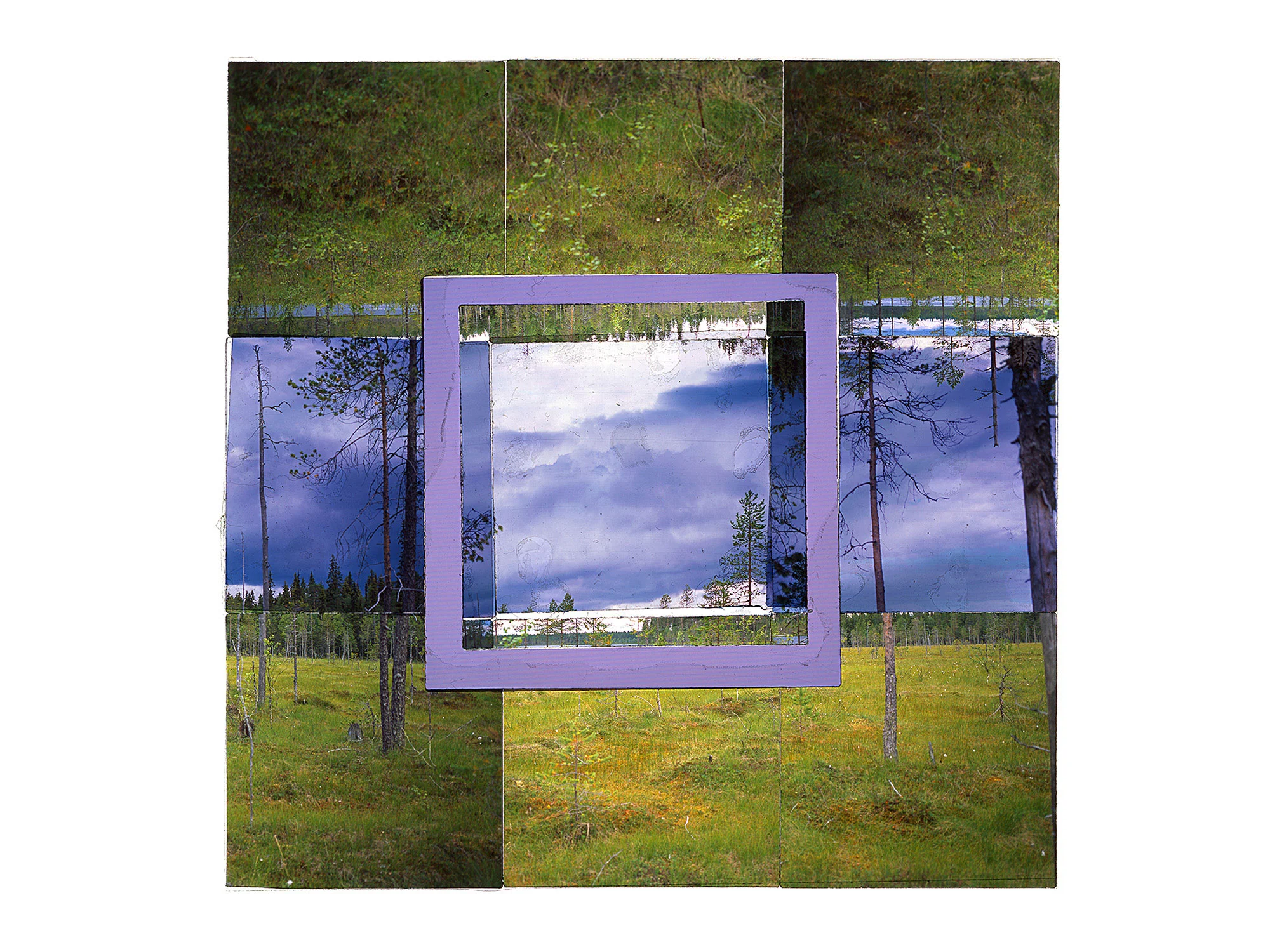 VIEREMÄNJÄRVI • 48"x48" (122cm x 122cm) • C-print from color transparency film composition