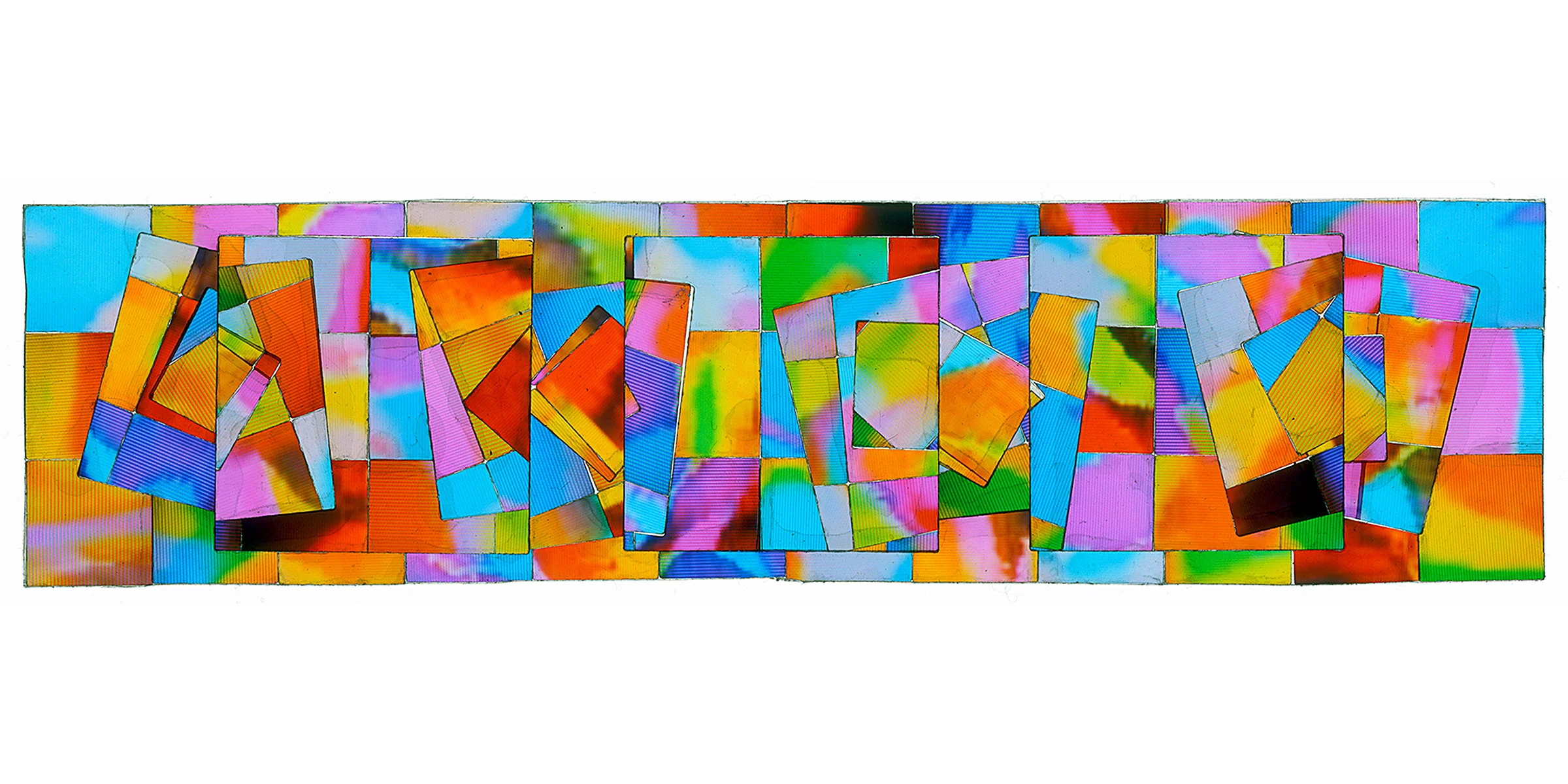 Color Zen 5 • Size Variable • C-print from color transparency composition