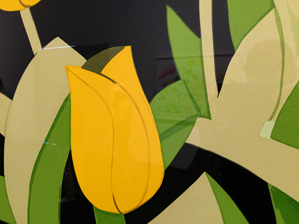 Yellow Tulips (Detail) , Silkscreen, 2014