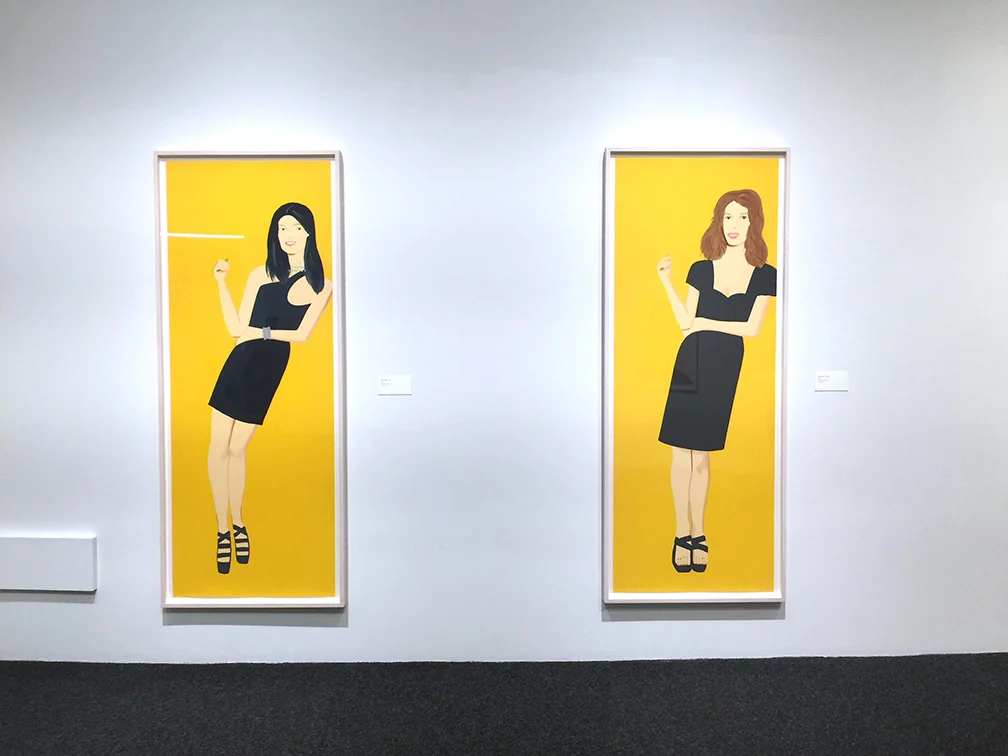2 from the Black Dress series , Silkscreen, 2015