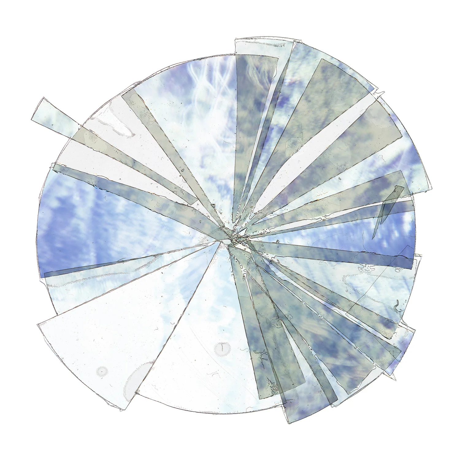 RADIANCE 3 • TWO EDITIONS: 36”x36” & 45”x45”” • TRANSPARENCY FILM COMPOSITION