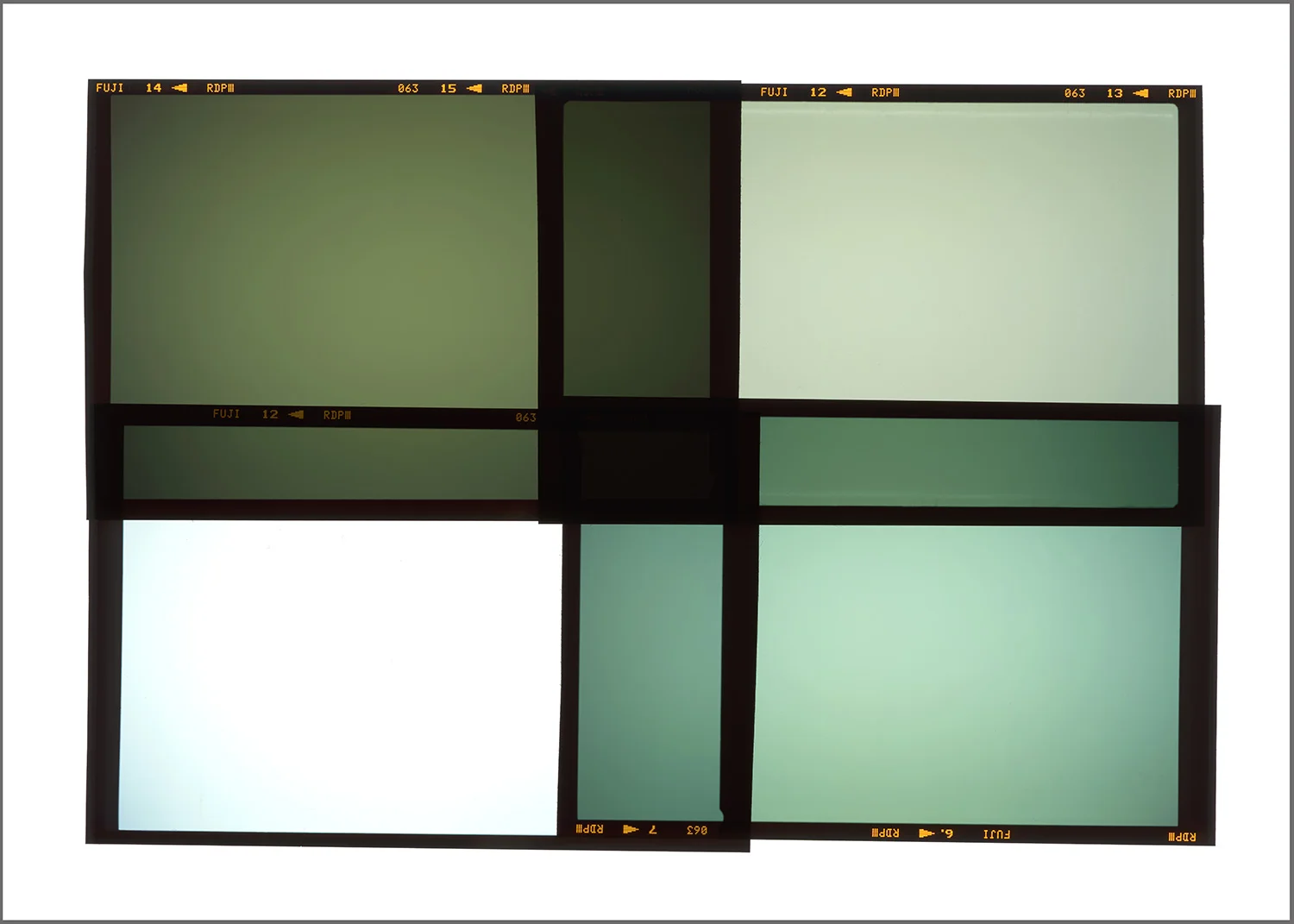 COLOR FILMS 2, TRANSPARENCY FILM PRINT, 20”x28” - 2019