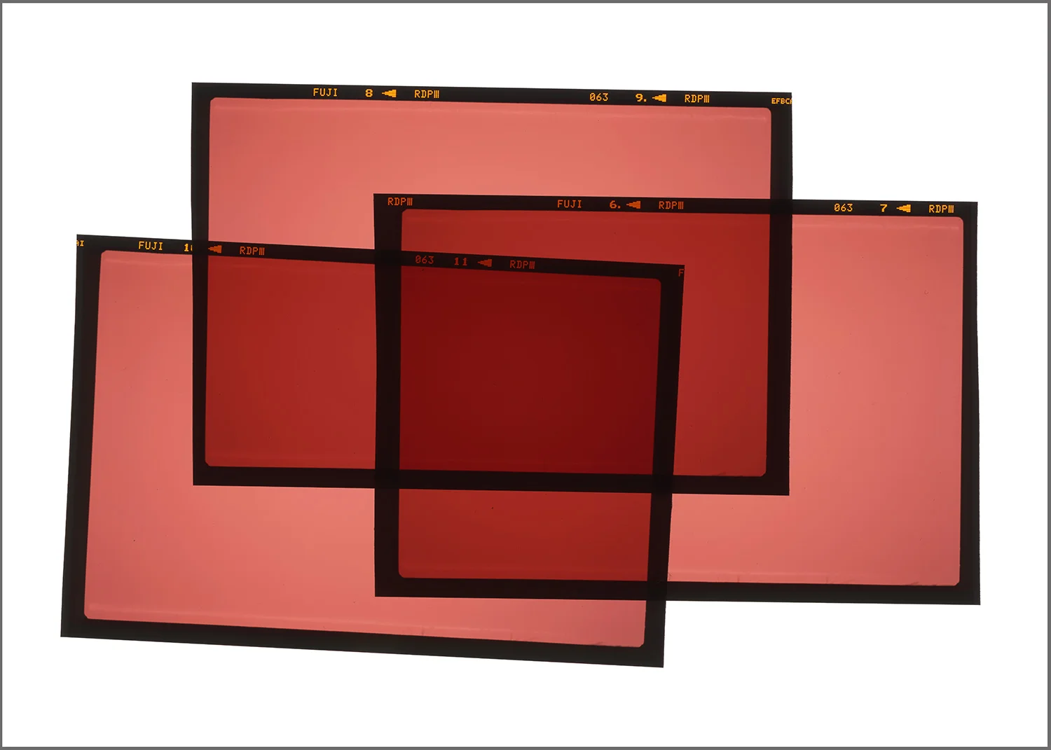 COLOR FILMS 1, TRANSPARENCY FILM PRINT, 20”x28” - 2019