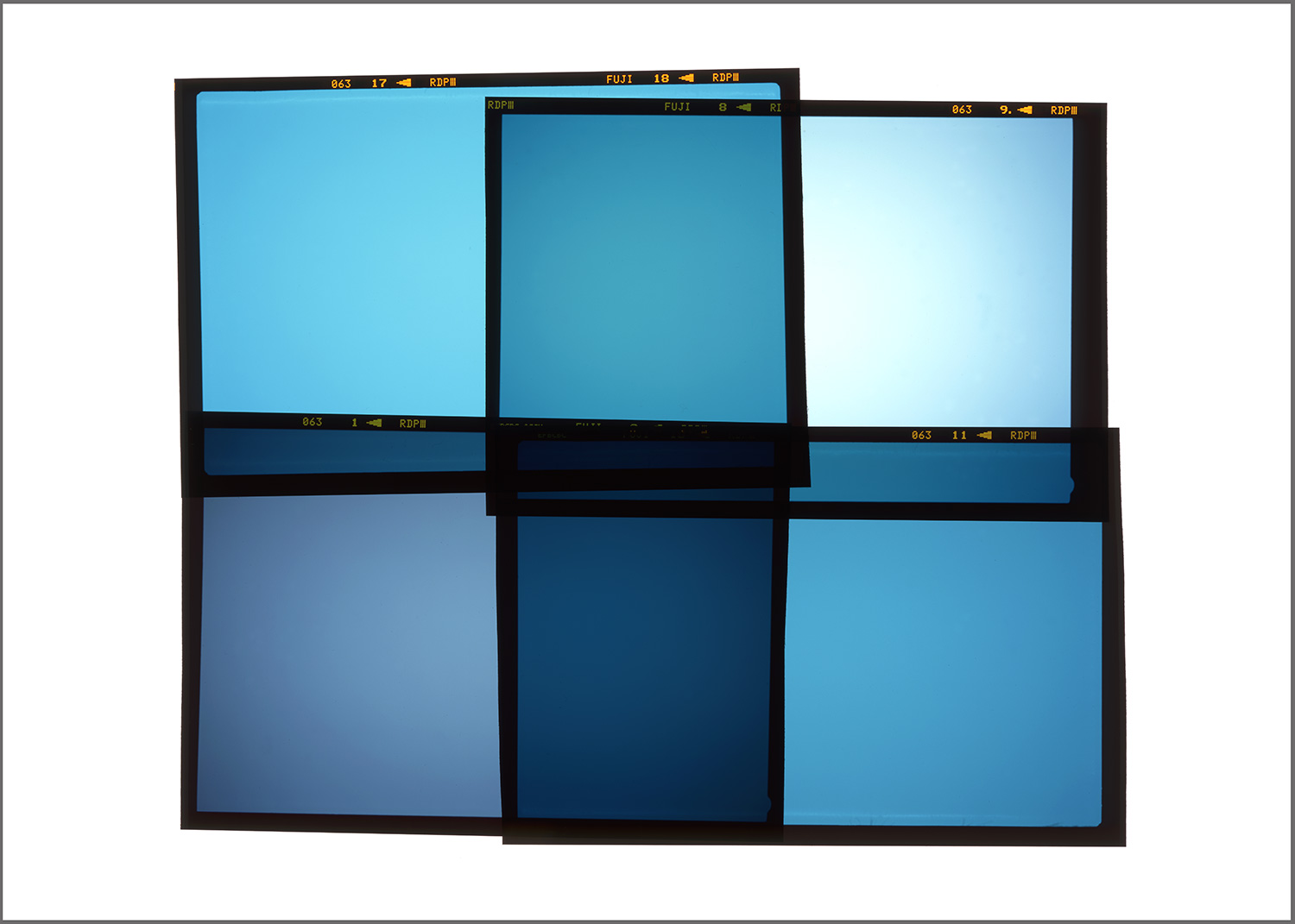 COLOR FILMS 5, TRANSPARENCY FILM PRINT - GICLEE PRINT SIZES 20”x28” AND 30”x42” - 2019