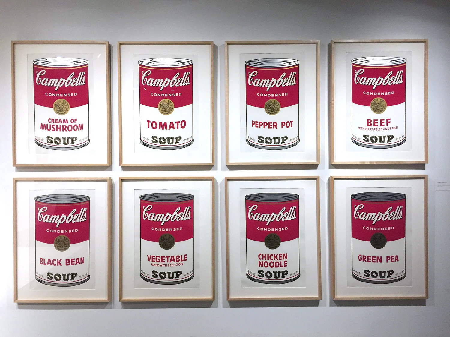 Part of the 32 Campbells Soup Cans series , 1961-62, Andy Warhol.