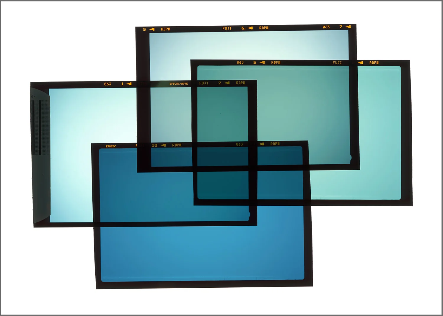 COLOR FILMS 8, TRANSPARENCY FILM PRINT - GICLEE PRINT SIZES 20”x28” AND 30”x42” - 2019