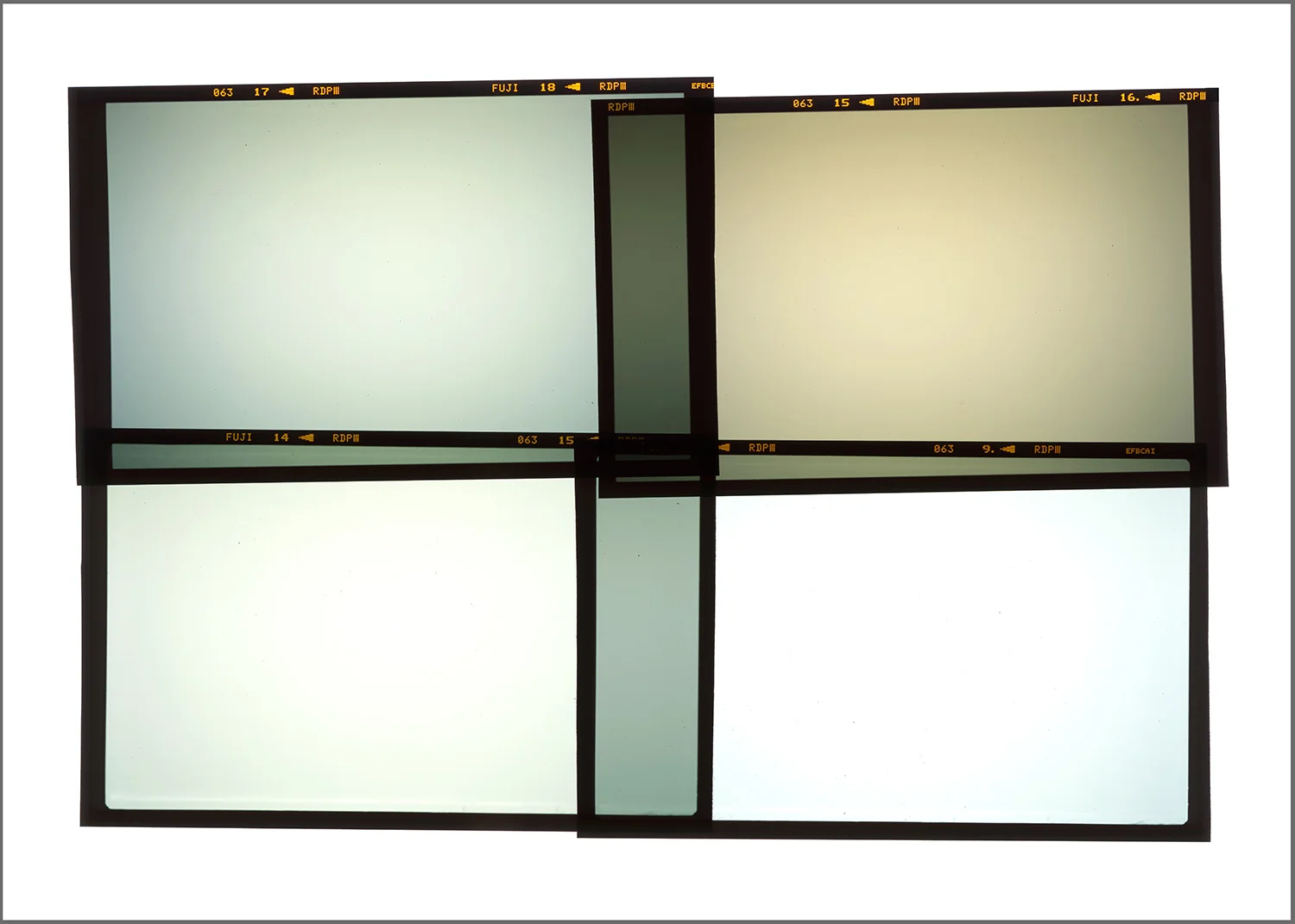 COLOR FILMS 3, TRANSPARENCY FILM PRINT - GICLEE PRINT SIZES 20”x28” AND 30”x42” - 2019